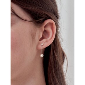 afternoon pearl drop earring