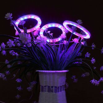 오너클랜 화분 LED 식물등3헤드 레드+블루