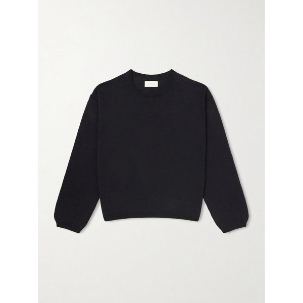 엠에프펜 코튼 리넨 블렌드 크롭 스웨터 46376663162965567