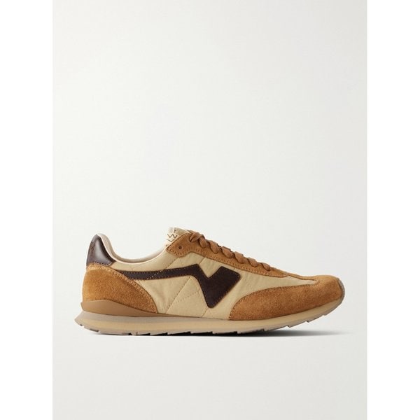 FKT 러너 가죽 스웨이드 트림 캔버스 스니커즈 46376663162929871