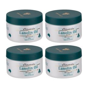 비타오스트레일리아 라놀린오일 양태반 크림 250gx4개 Vitaustralia Lanolin Oil Cream VitaminE