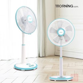 대웅 14인치 스탠드 선풍기 5엽 좌석용 사무실 가정용 식당