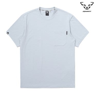 다이나핏 GRAND(그랜드) 가슴포켓 디테일 남성 반팔티 (Ice Grey) (YMM23253C1) GNMT