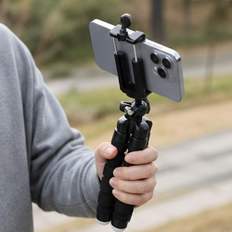 タコ足型三脚180mmフレキシブル脚アクションカムスマートフォン固定用関節三脚タコ足三脚