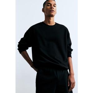 H&M 루즈핏 스웨트셔츠 블랙 0970818001