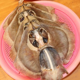 착한어부 반건조 국내산 가오리 1미 (400-500g, 30-35cm)