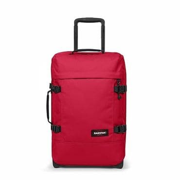  독일 이스트팩 여행가방 Eastpak Tranverz S 캐리어 51 cm 42 L 그레이 블랙 데님 Terra 레드 TR