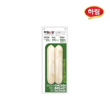  [하림] e닭 닭가슴살 소시지 청양고추(팩당120g)