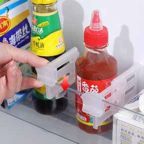 냉장고 정리 칸막이 음료 분리 보관 길이조절 가능 (16개 세트)