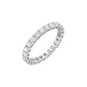 14K 랩다이아몬드 이터너티 2.5mm 반지