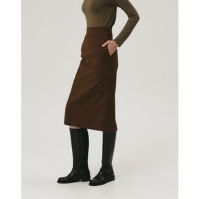 H-LINE SKIRT KHAKI