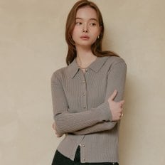 조이 칼라 슬림 니트 / JOY COLLAR SLIM KNIT_4colors