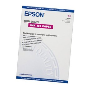 EPSON 컬러 잉크젯용지 A3 S041068 100매 1권 인쇄