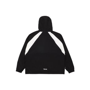 COLOR BLOCK PIPING ANORAK [BLACK]