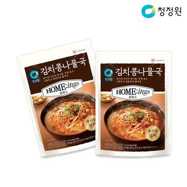  청정원 김치콩나물국 450g x6개