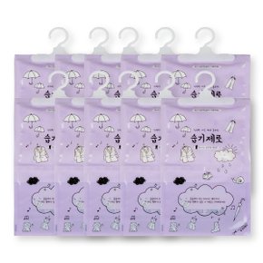 [습기제로] 제습제 습기제거제 옷걸이형 200g 10개