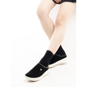 macaron mules slipper_Midnight Black