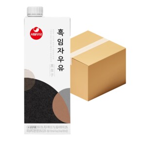 서울 흑임자우유 750ml X 8개