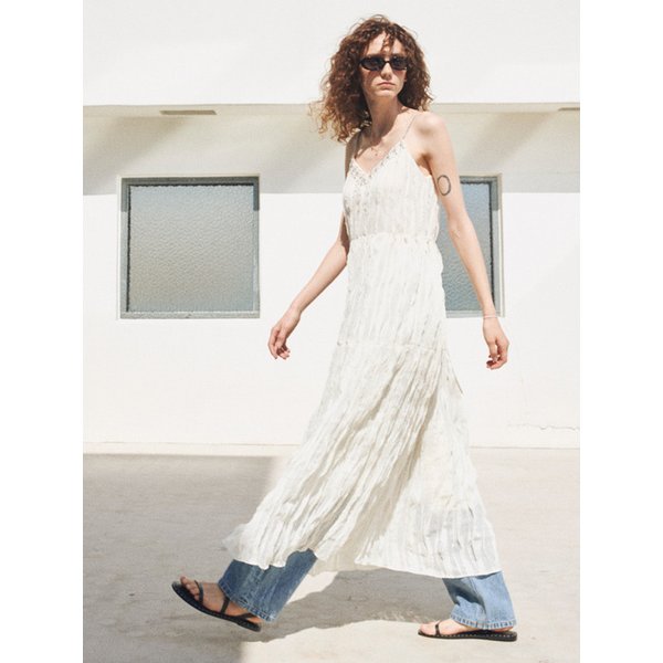 LACE SLIP MAXI DRESS_IVORY
