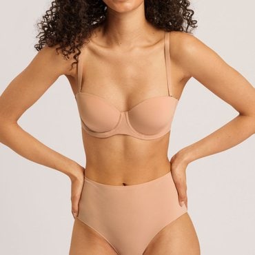 한로 얼루어 Padded Bandeau 브라 (71732_nude)