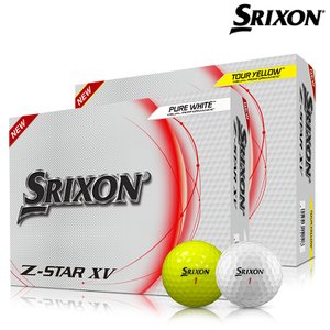 스릭슨 [1DAY] 스릭슨 Z-STAR8 XV 3피스 우레탄 골프공 12구 옐로우