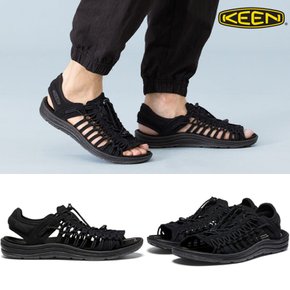 킨 KEEN 남성 유니크 2 오티 샌들 블랙