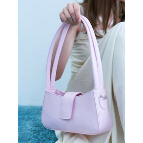 Welly round square shoulder bag - pink