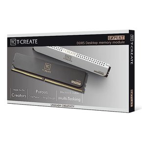 [서린공식] 팀그룹 T-CREATE DDR5-6000 CL30 EXPERT 화이트 패키지 32GB(16Gx2)