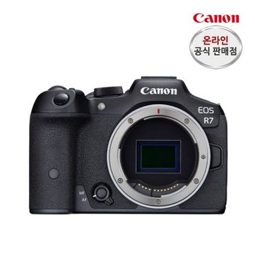 캐논 EOS R7 BODY + 3070가방 +SD64G + 추가배터리 + 정품등록 사은품(~12.3...