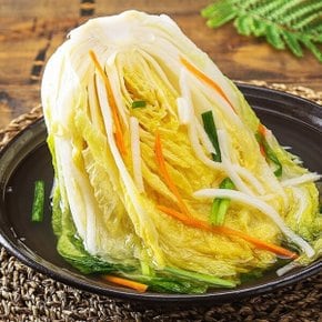 (G)[밥에는김치] 국산 감칠맛 백김치 1kg