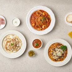 미스터네이처 간편 파스타 5종 골라담기 바질페스토 알리올리오 베이컨 크림 투움바 라구 토마토 해장파스타