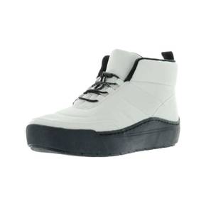 3994882 Dr. Scholls Shoes Time Ski Womens Leather Lace Up Casual and Fashion Sneakers