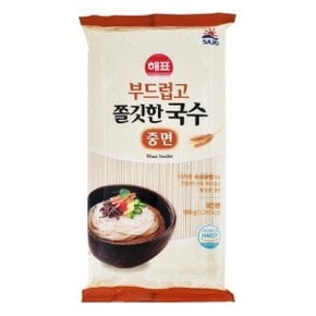 해표 부드럽고 쫄깃한 국수 중면 900g x 1개