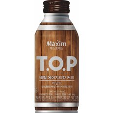 맥심 TOP 배럴 에이지드향 커피 마일드 380ml