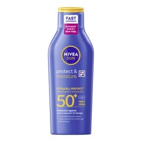 [해외직배송] 독일 니베아 썬 프로텍트&모이스쳐 로션 LSF50+ 400ml