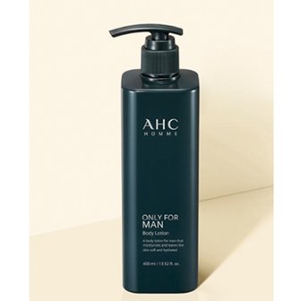  남자 400ml 바디로션 AHC 남성용 보습력좋은