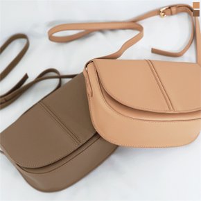 여성용 하프문 크로스백 라운드 미니 BAG_P062827514