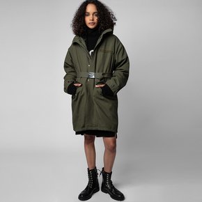 퍼 코트 Kiwi Canvas Coat ZE2FFCTOT023Z56