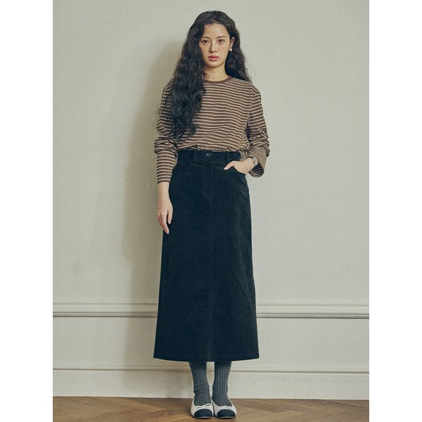 골덴이 H라인 스커트 Y5S069