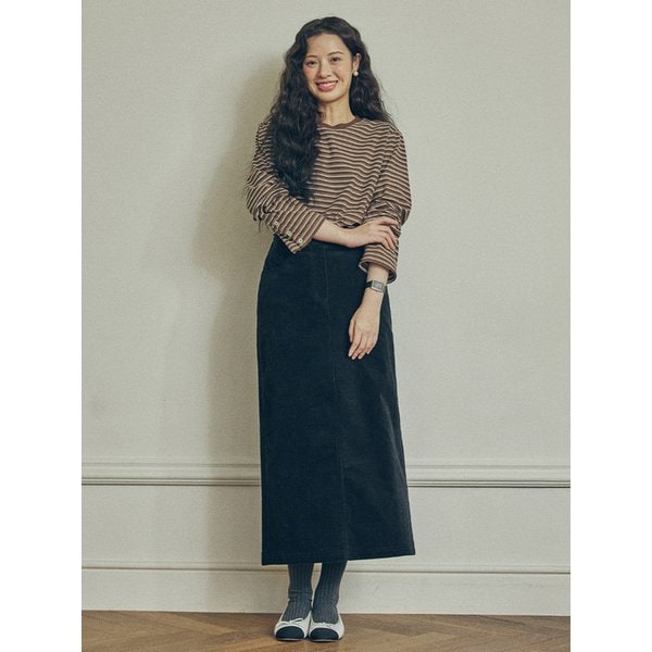 골덴이 H라인 스커트 Y5S069