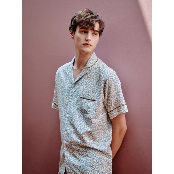 남자 샤이리프 파자마 숏세트 SMJDAST0015