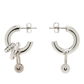 저스틴 클렌퀏 이사 이어링 ISA EARRINGS PALLADIUM