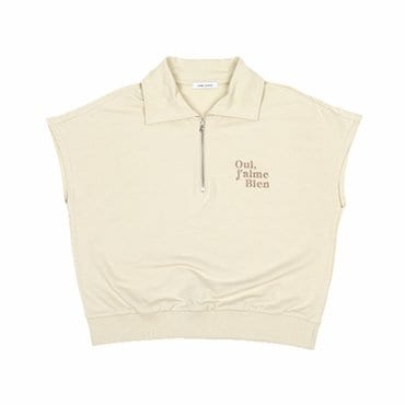 코데즈컴바인 자수 반집업 티셔츠 CIB-TS303W6