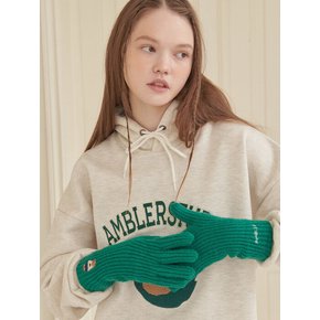 One Bear Finger Hole Gloves AG101 (Green)