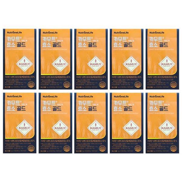 뉴트리원 카무트 효소 골드 3g x 30포 10박스 HIS (S44025863)