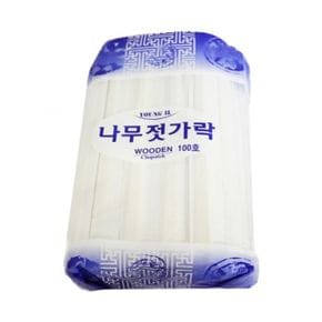 영일 나무젓가락 일회용젓가락 위생젓가락 100P X ( 2매입 )