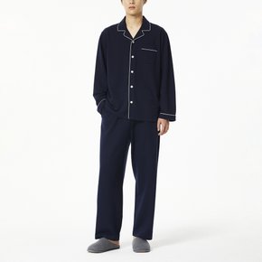 남 소프트필 파자마 세트(NAVY / CHARCOAL)