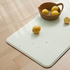 인테리어 PVC 주방 리빙 매트 (대) 테라조패턴