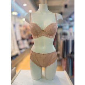 [파주점] 바바라 베이지 플라워 레이스  몰드 브라 팬티 세트 ABR4937,ABP4937H