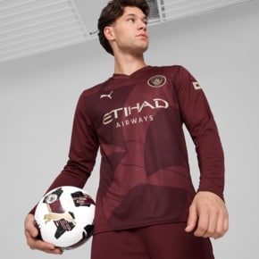 남성용 맨시티MCFC 3rd 긴팔 레플리카 져지 LS 775097 03